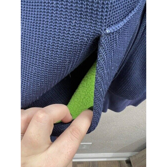 Mens NFL Seattle Seahawks Fleece Sherpa Lined Zip Up Thermal Jacket Size Small - Picture 4 of 12